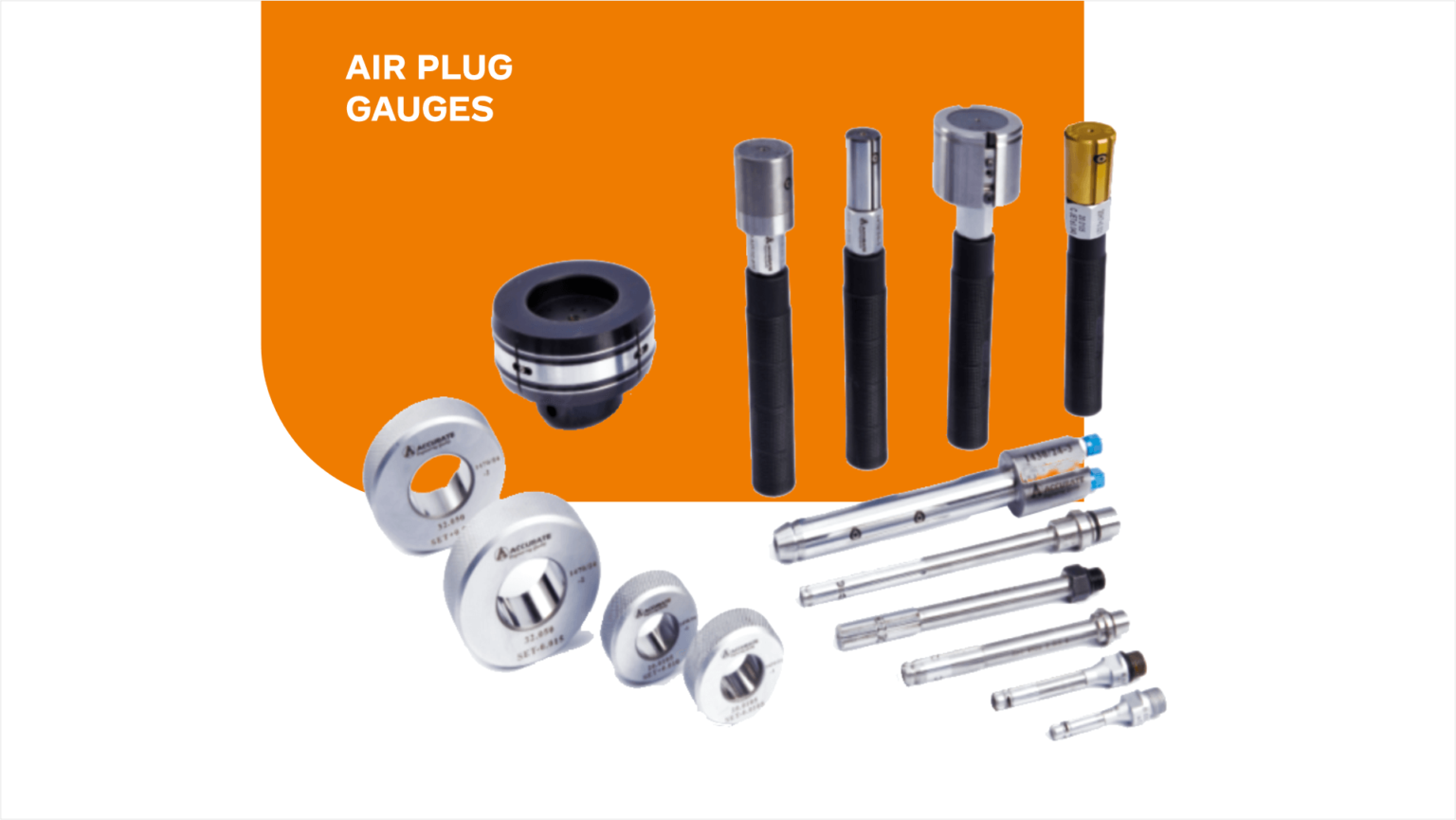 Air Gauge pluge - Measure the Bore or Internal Diameters